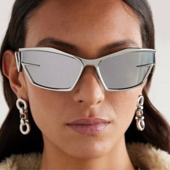 NEW GIVENCHY SUNGLASSES SILVER GREY UNISEX EYEWEAR GIVENCHY  display picture 1